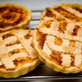 Tartelettes au saumon fumé, estragon et parmesan