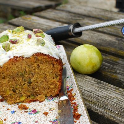 Courgette cake au citron