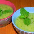 Soupe froide de concombre