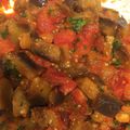 AUBERGINES à la TOMATE