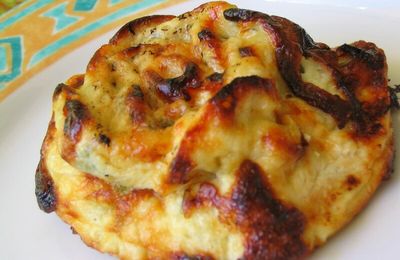 Flan au roquefort