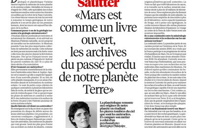 Violaine Sautter : "Mars est comme un livre ouvert ..."