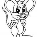 Coloriage - Souris