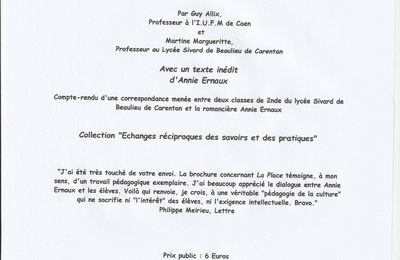 Annie Ernaux, prix Nobel de littérature 2022 : un bonheur pour ses lecteurs et pour la littérature