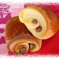 Pains au chocolat praliné dodus et faciles