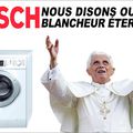 Benoit XVI  : ses secrets de blancheur...