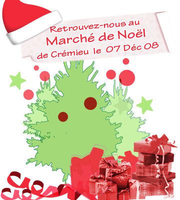 Marché de Noël de Crémieu (Isère)