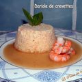 Dariole de crevettes