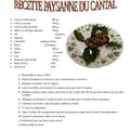 Recette paysanne du Cantal : le Pounti