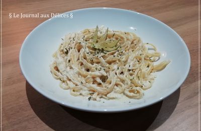 Linguine au Gingembre et Lime (Sans lait /Dairy Free)