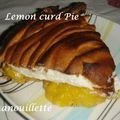 Lemon curd pie