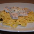 Petits plats: Tagliatelles au poulet