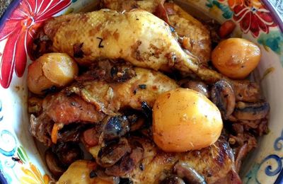 MIJOTÉ DE POULET À LA BIÈRE