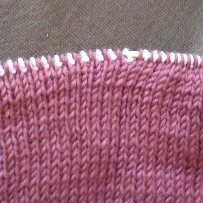 Echarpe Réversible Bouton de Rose en cours