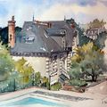 Aquarelles - Votre maison à l'aquarelle