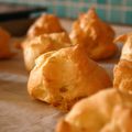 gougères au comté très fruité...