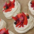 PAVLOVA VERSION MINI ! Quand le croquant, le