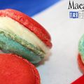 Macarons tricolores