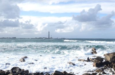 Plouguerneau et le phare de l'île vierge 