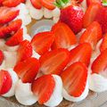 Tarte aux fraises