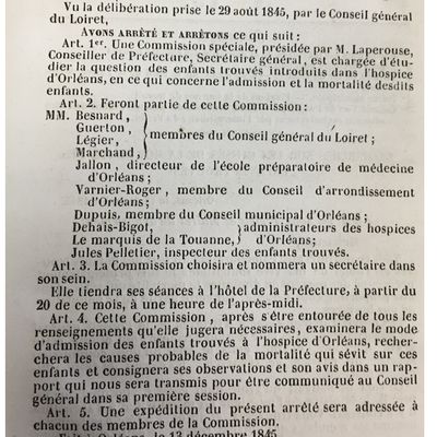 Mortalité des enfants abandonnés : causes et remèdes.