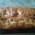 Cake lardons mozzarella