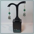 Boucles d'oreilles Saint Patrick