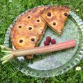 La Tarte Rhubarbe Framboise