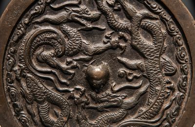 Bronze 'Dragon' Mirror, Jin dynasty (1115-1334)