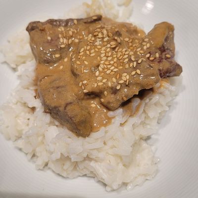 Boeuf épicé à l'indonésienne façon rendang