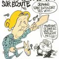Marine Le Pen se croit sur écoute - Charlie Hebdo N°1007 - 5 octobre 2011