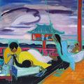 André Maire (1898 - 1984), La sieste, Indochine, 1957