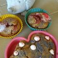Cuisine des restes: Muffins aux fraises tagada