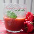 Soupe de fraises au basilic : fraîcheur de vivre