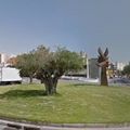 Rond-point à Badalona (Espagne)