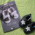 Petits chaussons de star en cuir