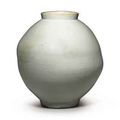 A Large White Porcelain Jar. Joseon dynasty (18th century)