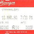 The Stranglers - Dimanche 18 Mars 1990 - The Hexagon (Reading)