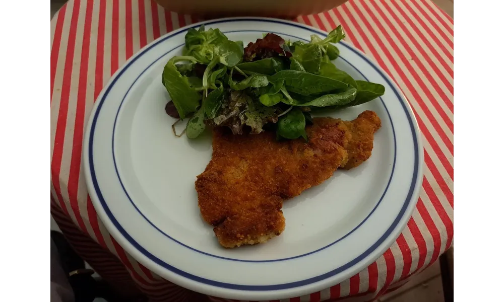 Escalopes d’épaule de porc panées à la milanaise