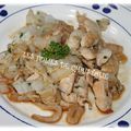 Poêlée de poulet au chou chinois