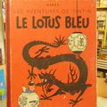Tintin, le Lotus Bleu , édition 1946, première couleur