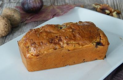 Mini cake aux figues, noix et chèvre