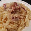 Pâtes carbonara