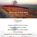 EXPOSITION de mes toiles à CYSOING du 11 au 13 avril 2014