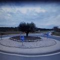 Rond-point à Saint-Clément-de-Rivière (34980)