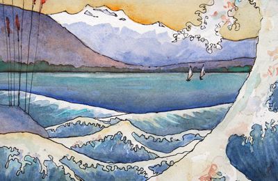 Prochain Stage d'Aquarelle en Haute-Savoie, Savoie, près d'Annecy