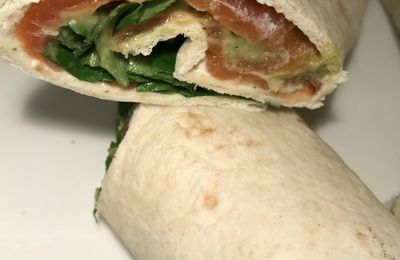 Wrap saumon