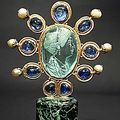 Roman Cameo, 1st-3rd century AD. Intaglio of Julia, daughter of Titus