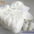 FICHE TRICOT BEBE, tuto bb, modèle layette à tricoter, explications en pdf