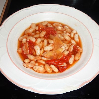 Mijotée de haricots lingot